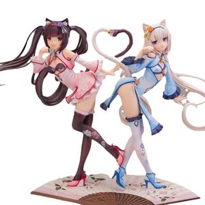 <span class=keywords><strong>NEKOPARA</strong></span> fille en vinyle PVC ABS personnalisé d'usine OEM personnage de jeu japonais dessin animé figurines collection jouets en plastique - Product Image 1