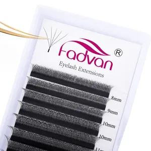 Nieuwe Y-Vorm Lashes Hand-Geweven Faux Nertsen Yy Wimpers Super Natuurlijke Zachte Valse Wimper Enten Russische Volume wimpers 5d Wimpers