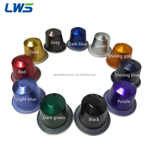 แคปซูลกาแฟอลูมิเนียมฟอยล์แคปซูล100พร้อมฝาปิดภาชนะบรรจุกาแฟเปล่า - Product Image 2