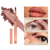 Crayon à lèvres brun OEM, crayon contour des lèvres imperméable, longue tenue, à base de plantes, professionnel, haute qualité, texture soyeuse, lèvres plus pulpeuses