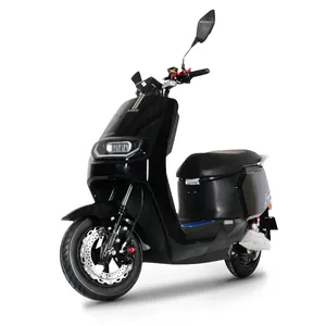 Minghong ucuz yüksek hızlı elektrikli Scooter 60V 20AH CKD pedallar ile elektrikli motosiklet disk fren elektrikli bisiklet
