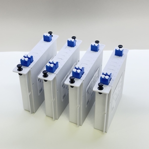 1x4 LC/UPC Insertion Card PLC <b>Splitter</b> SM FTTH CATV Plug-in PLC <b>Splitter</b> ABS Box Optical <b>Splitter</b> - Product Image 3