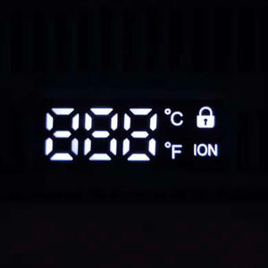 तापमान नियंत्रण स्क्रीन के लिए कस्टम 7 सेगमेंट का नेतृत्व किया गया प्रदर्शन थर्मोस्टेट डिवाइस टेम्प लेवल गेज हीटिंग कूलिंग सिस्टम स्थिति - Product Image 2