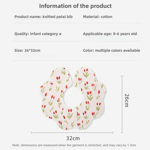 ผ้ากันเปื้อนเด็ก 2026 ใหม่ 100% ผ้าฝ้าย ธรรมดา สีสันสดใส ป้องกันสิ่งสกปรก ทรงกลม ซึมซับดี แห้งเร็ว ผ้าพันคอ ผ้ากันเปื้อนเด็กสำหรับป้อนอาหาร - Product Image 2