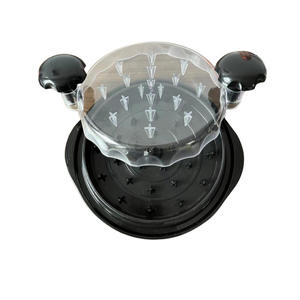 High Quality Portable Plastic & PP Meat Beef Chicken Shredder <b>Tool</b> with Transparent Anti-Slip Lid <b>Kitchen</b> <b>Gadgets</b> for Home Use - Product Image 3