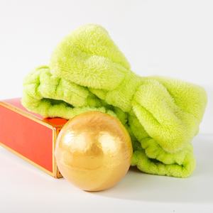 190G Huile Essentielle Paillettes Parfumées Grand Bain Fizzies Coral Fleece Maquillage Bandeau <span class=keywords><strong>Or</strong></span> <span class=keywords><strong>Bombe</strong></span> De Bain & Bandeau <span class=keywords><strong>Bombe</strong></span> De Bain Ensemble - Product Image 3