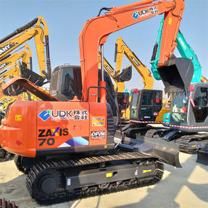 Baja hora de trabajo Japón Hitachi zx70 mini excavadora usada 7ton EPA CE excavadora de segunda mano en buenas condiciones - Product Image 3