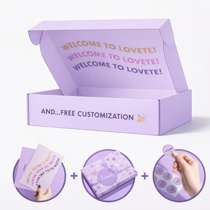 Caja de Embalaje Cosmético Personalizada OEM, Ecológica, Hecha con Materiales Reciclados, Caja de Envío para Impresión a Todo Color, Fabricante - Product Image 1