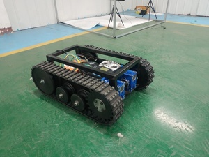 Điều khiển từ xa theo dõi Chassis Tùy chỉnh cao su Crawler Chassis cao su theo dõi nền tảng khung gầm trong kho Giao hàng nhanh - Product Image 5