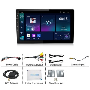 เครื่องเล่นนำทาง GPS สำหรับรถยนต์ระบบแอนดรอยด์แบบยูนิเวอร์แซล ขนาด 7/9.0/10 นิ้ว รองรับการเชื่อมต่อไร้สาย Carplay สำหรับนำทางในรถยนต์ ขนาด 7/9.0/10 นิ้ว - Product Image 2