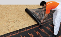 Membrane en aluminium Ruban de bitume étanche Solutions de construction pour la construction Toiture en PVC en polyester caoutchouc butyle asphalte
