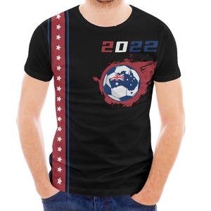 Chemises pour hommes T-shirts décontractés à manches courtes Personnalisation <span class=keywords><strong>2022</strong></span> Vêtements de match de <span class=keywords><strong>football</strong></span> T-shirt à sublimation imprimée pour hommes - Product Image 3