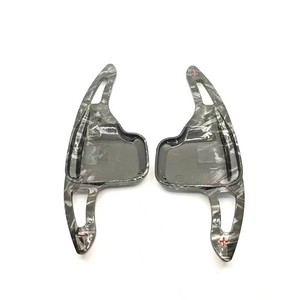 Paddle Shifter Carbon Fiber <b>Trim</b> Aluminum Geometric Style For Logitech G20 G27 G29 Steering <b>Wheel</b> - Product Image 2