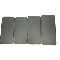 Protecteurs d'écran de Protection de la vie privée givrés anti-poussière colle épaisse spéciale AG verre trempé mat pour iphone 17 Pro Max