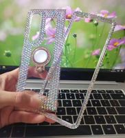Étui pour téléphone portable Samsung Z Fold 2 3 4 5 Nouveauté Luxe 3D Handmade Series Sparkle Diamond