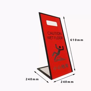 Panneau d'avertissement antidérapant en acrylique pour sols, Attention Marchepieds, Panneau d'<span class=keywords><strong>avis</strong></span> de travaux en cours, Vente en gros fabricant - Product Image 1