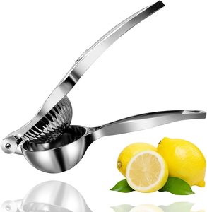 Exprimidor Manual de Limones y Limas de Acero Inoxidable Premium, Prensa de Cítricos - Product Image 1