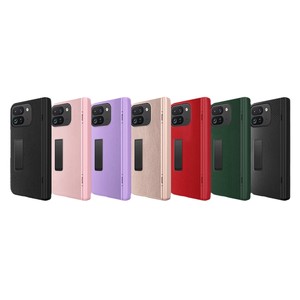 รุ่นใหม่สำหรับการใช้งานข้ามพรมแดน เหมาะสำหรับ Google Pixel 9 Pro Fold มาพร้อมขาตั้งแบบซ่อนในตัว ปิดคลุมเต็มรูปแบบ และลายลิ้นจี่ - Product Image 5
