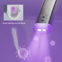 Derniers modèles 2025 – WC intelligent moderne de haute qualité à chasse automatique, avec pulvérisation d'eau et UV, siphon en P inclus