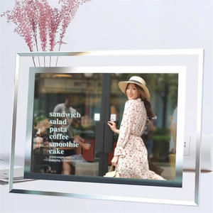 Cadre photo en cristal Wagas 67-8 pouces, support d'affichage rectangulaire en verre DIY, impression numérique haut de gamme, style ethnique - Product Image 1