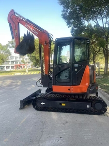 Miniexcavadora de Segunda Mano ZX55USR Marca Hitachi, Maquinaria para Movimiento de Tierras ZX60U ZX70 ZX75, Excavadora de Construcción Económica - Product Image 5