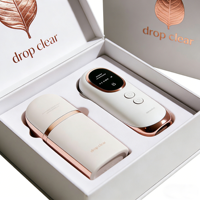 Boîte magnétique personnalisée en or rose pour sérum de soin de la peau, appareil de soin de la peau cosmétique, appareil de beauté, emballage de boîte cadeau élégante