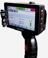 Imprimante jet d'encre portable semi-automatique G100E Ricoh avec écran tactile et batterie pour la production d'étiquettes de date