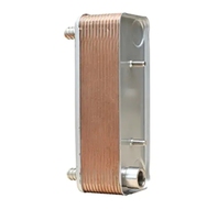 Échangeur de chaleur à plaques en acier inoxydable brasé SS304/SS316L pour azote liquide, refroidisseur FHC018, condenseur et évaporateur de réfrigération et de climatisation