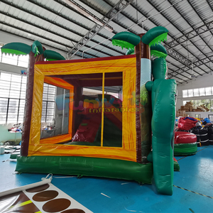 Wet or dry dual lane 5 in 1 dinosaur combo bounce house water slide commercial <b>inflatable</b> <b>bouncer</b> for kids - Product Image 6