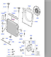 Nuevo Radiador de Refrigeración de Motor OEM LR021777 para Motores L319 L320 con Núcleo de Aluminio y Tanques de Plástico 306DT 428PS 406PN 448PN