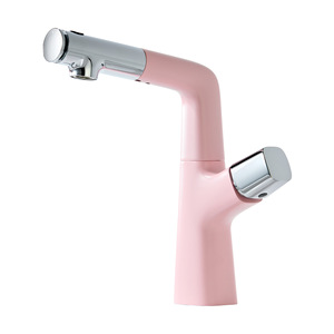 Jboyurn Basin Faucet Single Handle Ceramic Valve Core Pull Out <b>Spray</b> Deck <b>Mounted</b> Sink Tap Top Flow Water - Product Image 5