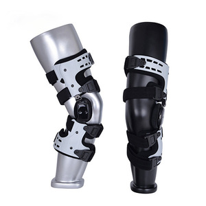 Jayne Knee Fixation Brace TJ-KM012 Medical <b>Plastic</b> Support Postoperative Rehabilitation OA Protection Black And <b>White</b> - Product Image 2