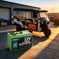 Baterai Surya Lifepo4 12V Sistem Manajemen Baterai Lifepo4 Dilengkapi Pengamanan 24V 48V Baterai LiFePO4 Kapasitas Tinggi Untuk Energi Surya