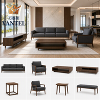 Meubles de villa personnalisés Vantel pour salon de luxe, canapé moderne, table basse, meuble TV, solution de projet pour toute la maison