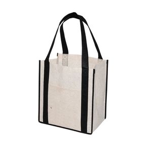 ถุงช้อปปิ้งแบบใช้ซ้ำได้ ดีไซน์พับเก็บได้ ผลิตจากผ้า PP ไม่ถักทอ เป็นมิตรกับสิ่งแวดล้อมและทนทาน - Product Image 4