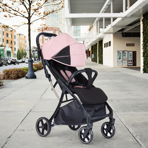 Cochecito de Bebé SHUANGXING SX-S5506C Dos en Uno, Portátil, Ligero, Plegable, Puede Usarse al Aire Libre y en Cafeterías, Color Rosa, de 0 a 3 Años - Product Image 4