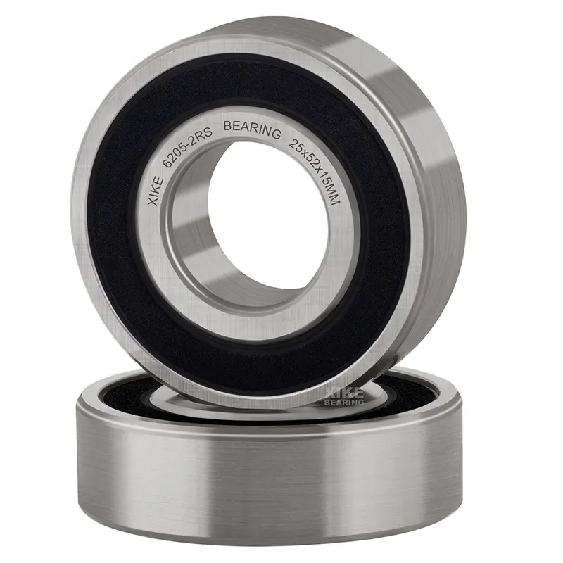 Steel 6205 Rs High Speed 2Rs 6201 6202 6203 6208 6205Zz Bearings Deep Groove Ball Bearing