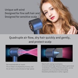 Secador de Pelo 2025, Gran Venta, Secador de Pelo Profesional, Mismo Estilo, Viento Fuerte, Sin Escobillas, Iones Negativos - Product Image 6