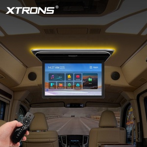 จอภาพติดรถยนต์แบบพับลงได้ XTRONS ขนาด 17.3 นิ้ว ความจุ 2+32GB ความละเอียด 1920x1080P หน้าจอ IPS ระบบ Android พร้อมเสียงคุณภาพสูง รองรับ HD/Dual AV Input เล่นวิดีโอ 4K ได้ - Product Image 6