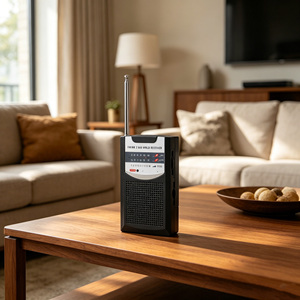 <span class=keywords><strong>Radio</strong></span> AM/FM <span class=keywords><strong>portable</strong></span> <span class=keywords><strong>miniature</strong></span> rechargeable Estyle OEM KK13 avec batterie 5V et double bande, en plastique - Product Image 2