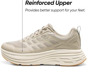 NORTIV 8 Chaussures de <span class=keywords><strong>tennis</strong></span> et de marche pour hommes Chaussures de sport d'été à lacets avec doublure en maille - Product Image 5