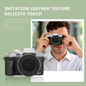 Caméra 6K 84MP pour Vlogging Étudiant avec Écran Tactile, Mise au Point Automatique, Webcam, Application WiFi, Time-Lapse, Prix Direct Usine en Gros - Product Image 5