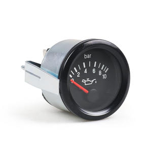 Manomètre de pression d'huile de type aiguille de 52 mm pour groupes électrogènes de moteurs marins 0 10 bar Boîtier en acier inoxydable Taille 100 mm pour liquide - Product Image 3