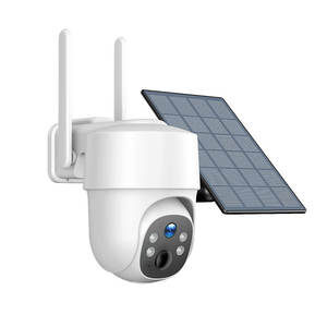 Cámara de Red con Energía Solar 1080P PTZ con WiFi, Detección de Movimiento, Visión Nocturna, Intercomunicador de Voz, Almacenamiento en la Nube - Product Image 1