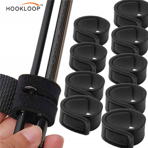 Wholesales Multi-function Portable Belt Tie Durable <strong>Hook</strong> <strong>Loop</strong> Fishing Rod Velcroes <strong>Strap</strong> - Product Image 1