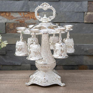 亜鉛合金金属ワイン & ウィスキーカップセット2022新着ファッションローテーションスタイル高級高品質売れ筋工場価格 - Product Image 5