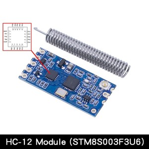 โมดูลไร้สาย HC-12 433MHz รับส่งสัญญาณระยะ 1 กม. โมดูลสื่อสารแบบอนุกรม HC-12 - Product Image 4