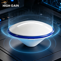 Antenne GNSS à gain élevé 5,5 dBi avec connecteur TNC-K, polarité RHCP, pour la surveillance des déformations, précision au niveau du millimètre, constellations complètes