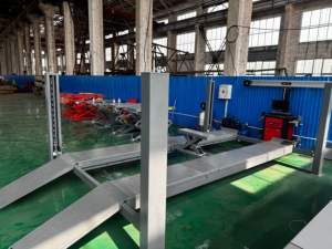 Elevador Hidráulico de Quatro Postes de Alta Capacidade com Liberação <span class=keywords><strong>Manual</strong></span> para Manutenção de Veículos - Product Image 5