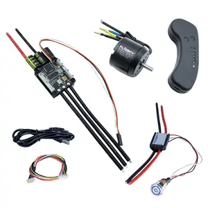 Kit de planche à roulettes électrique Flipsky Standard FSESC 4.12 et BLDC 6354 Motor Group S3